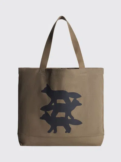Maison Kitsuné Shoulder Bag  Woman Color Brown