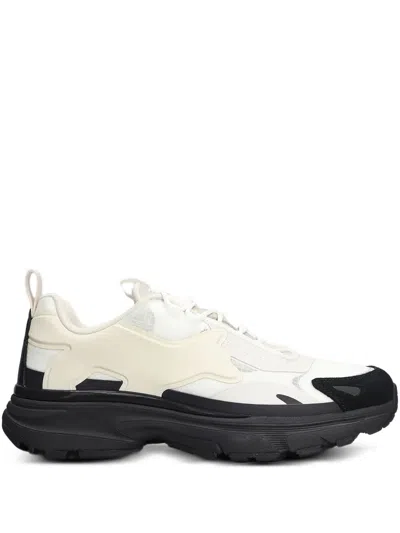Maison Kitsuné Sora Runners With Textured Toe Cap In Multi