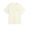 Maison Kitsuné Speedy Fox Patch Comfort Tee-shirt In Neutral