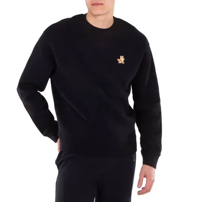 Maison Kitsuné Maison Kitsune "speedy Fox Comfort Fit Sweat In Black