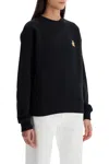 Maison Kitsuné Black Fox Head Sweatshirt In Black