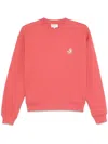 Maison Kitsuné Speedy Fox Sweatshirt In Red