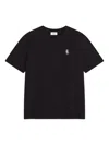 Maison Kitsuné Maison Kitsune Fox Head T Shirt In Black
