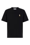Maison Kitsuné Maison Kitsune Fox Head T Shirt In Black