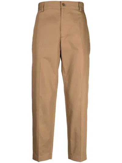 Maison Kitsuné Maison Kitsune' Trousers In Beige