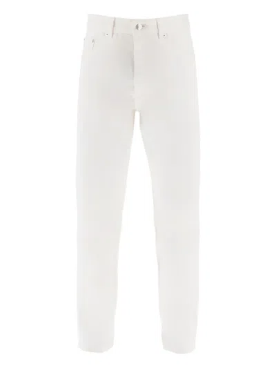Maison Kitsuné Straight-leg Jeans In White