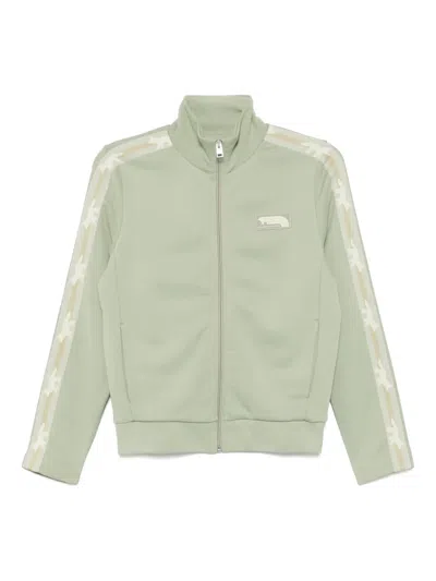 MAISON KITSUNÉ STRIPE-DETAIL JACKET