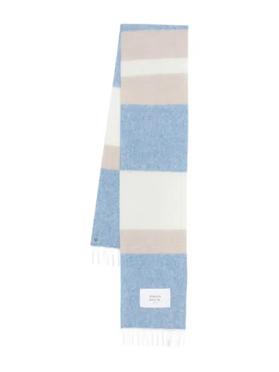 Maison Kitsuné Pm06203wa0022-0360 Feather Beige Lapis Blue