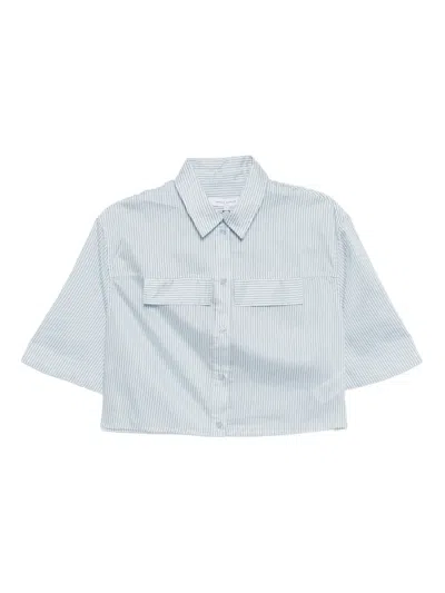 Maison Kitsuné Striped Shirt In Multi