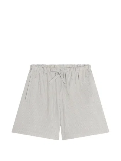 Maison Kitsuné Striped Shorts In Multi