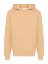 Maison Kitsuné Maison Kitsune Chillax Patch Regular Hoodie Chamomile In Amarillo