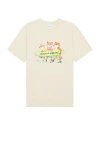 Maison Kitsuné T-shirt With Fox Print In Paper