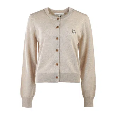 Maison Kitsuné Sweater In Neutral
