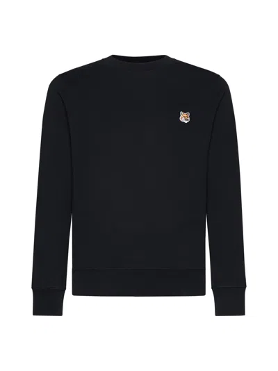 Maison Kitsuné Sweater In Black