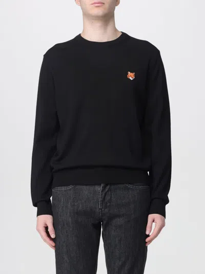 MAISON KITSUNÉ 毛衣 MAISON KITSUNÉ 男士 颜色 黑色,H27827002