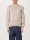 Maison Kitsuné Maison Kitsune' Bold Fox Head Wool Jumper In Grau