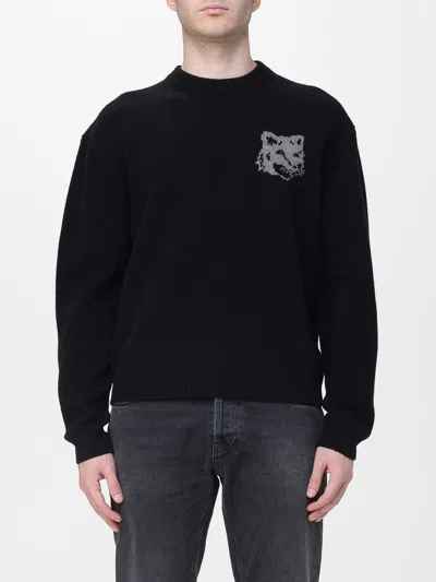 MAISON KITSUNÉ 毛衣 MAISON KITSUNÉ 男士 颜色 灰色,H56681020