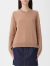 Maison Kitsuné Sweater  Woman Color Beige In Brown