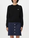 Maison Kitsuné Sweater  Woman Color Black In Schwarz