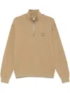 Maison Kitsuné Fox-motif Sweatshirt In Neutral
