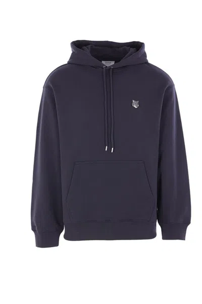 Maison Kitsuné Sweaters In Black