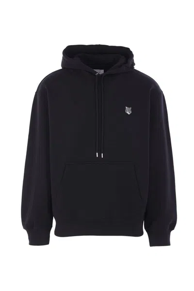 Maison Kitsuné Sweaters In Black