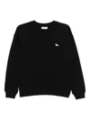 Maison Kitsuné Sweaters In Black