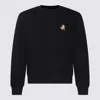 Maison Kitsuné Sweaters Blacks And Greys In Black