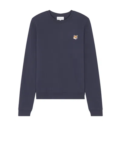 Maison Kitsuné Maison Kitsune Sweaters In Blue