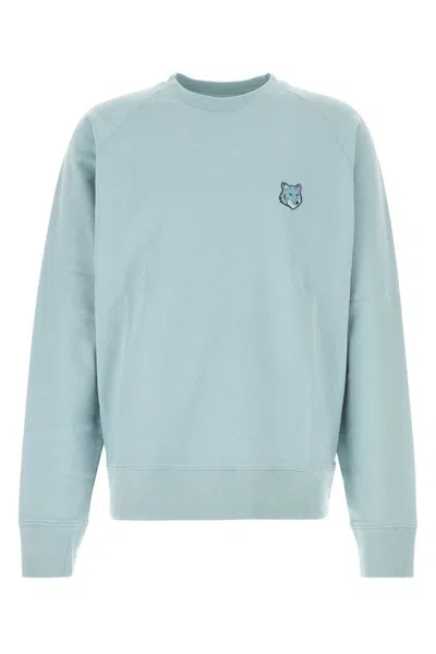 Maison Kitsuné Sweatshirts In Blue