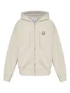 Maison Kitsuné Cotton Jacket In Neutral