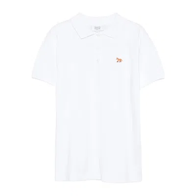 MAISON KITSUNÉ SWEATERS WHITE