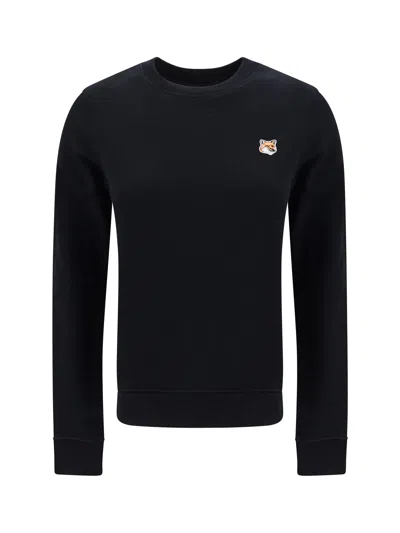 Maison Kitsuné Sweatshirt In Black