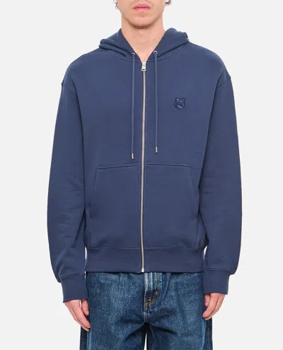 Maison Kitsuné Sweatshirt In Blue