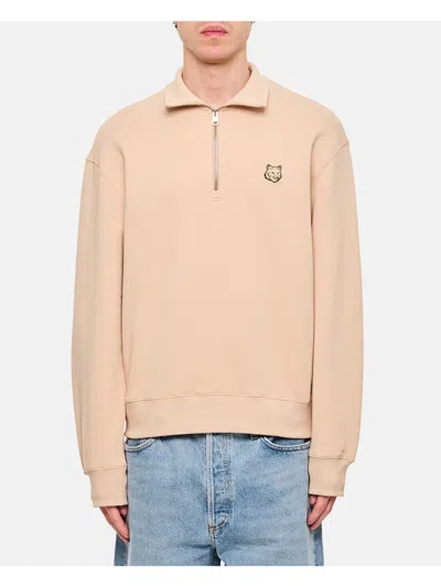 MAISON KITSUNÉ SWEATSHIRT MAISON KITSUNÉ MEN COLOR BEIGE,G57998022