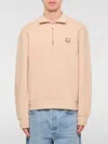 Maison Kitsuné Sweatshirt  Men Color Beige In Beige