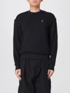 Maison Kitsuné Ribbed Crew Neck Sweater With Long Sleeves