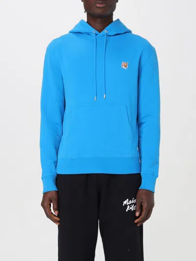 Maison Kitsuné Sweatshirt  Men Color Blue In Blue