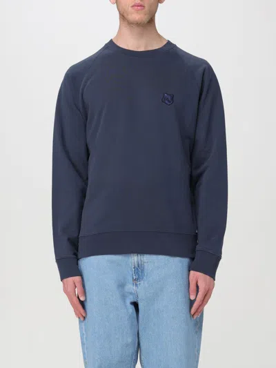 Maison Kitsuné Sweatshirt  Men Color Blue In Blue