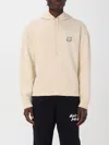 Maison Kitsuné Fox-motif Knitted Jumper In Ivory