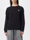Maison Kitsuné Sweatshirt  Woman Color Black In Black