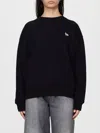 Maison Kitsuné Sweatshirt  Woman Color Black In Black
