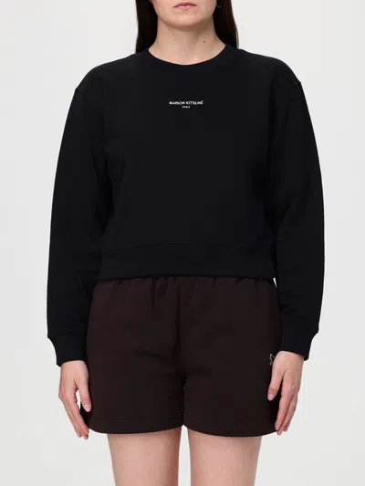 Maison Kitsuné Sweater Woman  In Black