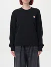 Maison Kitsuné Fox Head Regular Fit Sweatshirt In Black