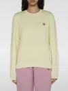 Maison Kitsuné Sweatshirt  Woman Color Yellow In 黄色