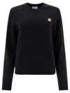 MAISON KITSUNÉ FOX HEAD REGULAR FIT SWEATSHIRT