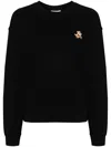 Maison Kitsuné Speedy Fox Comfortable Sweatshirt In Black