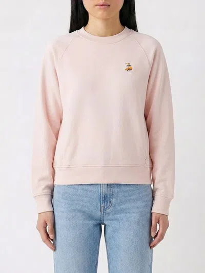 Maison Kitsuné Maison Kitsun&eacute; Sweatshirt Woman  In Pink