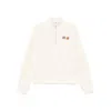 Maison Kitsuné Double Bold Fox Head Half Zip Comfort Sweatshirt