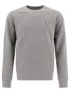 Maison Kitsuné Ribbed Crew Neck Sweater With Long Sleeves